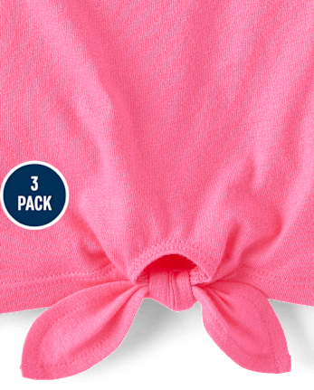 Toddler Girls Aloha Tank Top 3-Pack