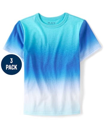 Pack de 3 tops a rayas para niño