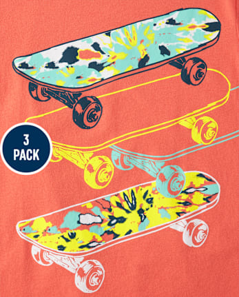 Boys Extreme Sport Graphic Tee 3-Pack