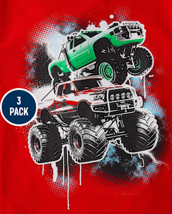 Boys Racecar Graphic Tee 3-Pack