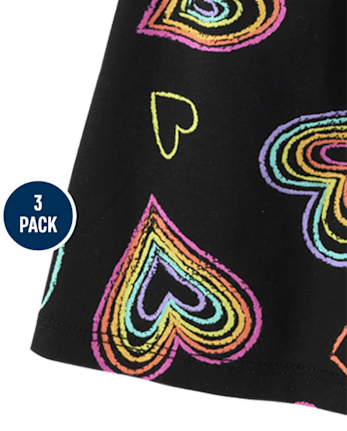 Toddler Girls Print Everyday Dress 3-Pack