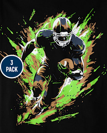 Boys Sports Graphic Tee 3-Pack