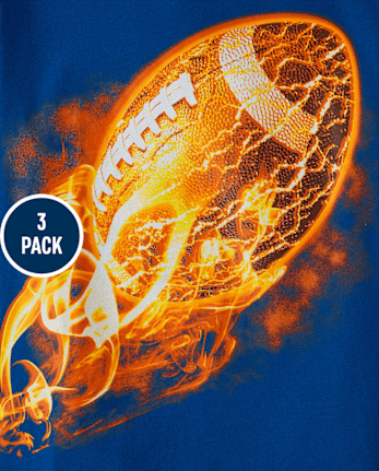 Boys Sports Graphic Tee 3-Pack