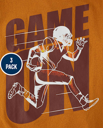 Boys Sports Graphic Tee 3-Pack