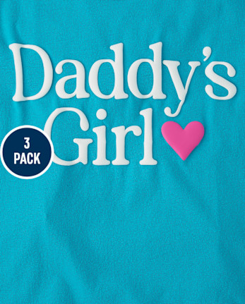 Girls Family Graphic Tee 3-Pack - MULTI CLR