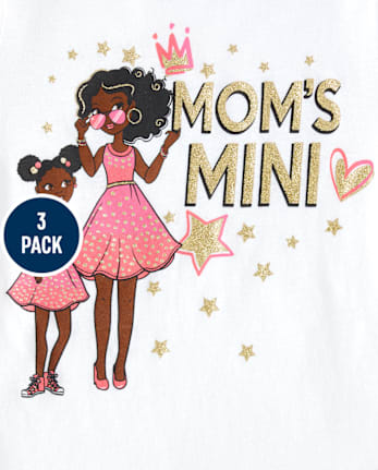 Girls Family Graphic Tee 3-Pack - MULTI CLR