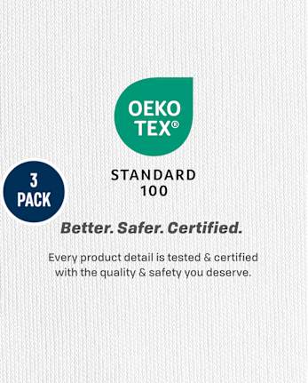 Pack de 3 pantalones con osito para bebé niño