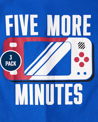 Boys Gamer Graphic Tee 3-Pack