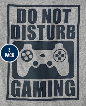 Boys Gamer Graphic Tee 3-Pack