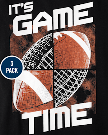 Boys Sports Graphic Tee 3-Pack