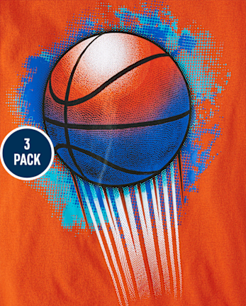 Boys Sports Graphic Tee 3-Pack