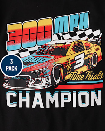 Boys Vehicle Graphic Tee