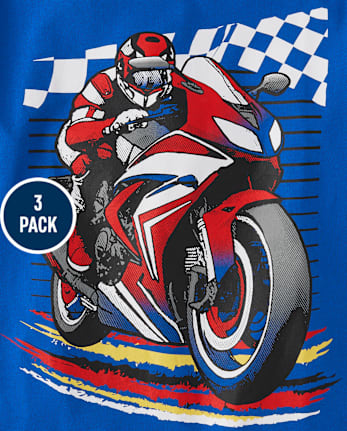 Boys Vehicle Graphic Tee