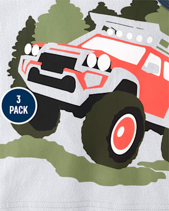 Baby And Toddler Boys Camo Tank Top 3-Pack