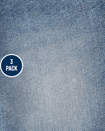 Boys Denim Shorts 3-Pack