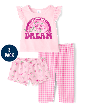 tout-petit, fille Ensemble pyjama 3 pièces Living The Dream