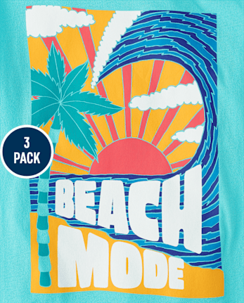 Boys Summer Graphic Tee 3-Pack