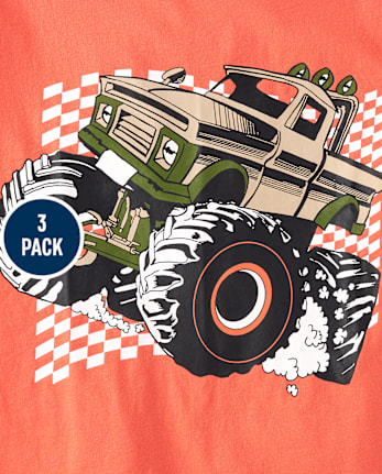 Lot de 3 t-shirts graphiques pour garçons