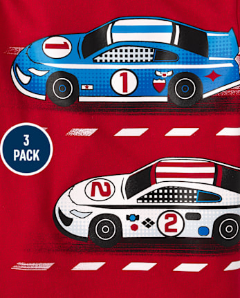 Baby And Toddler Boys Vehicle Graphic Tee 3-Pack