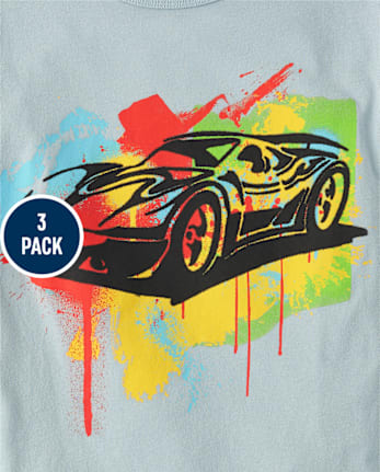Boys Vehicles Graphic Tee 3-Pack