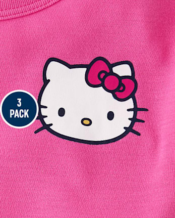 Girls Hello Kitty® 3-Piece Pajama Set