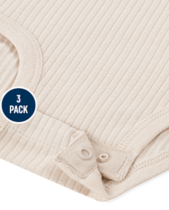 Baby Boys Huggies™ Striped Bodysuit 3-Pack