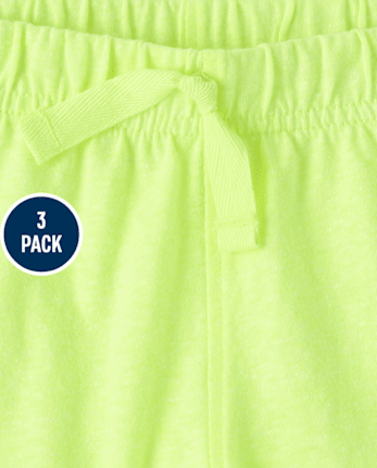 Lot de 3 shorts chinés pour bébé garçon