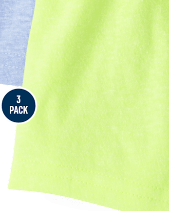 Lot de 3 shorts chinés pour bébé garçon