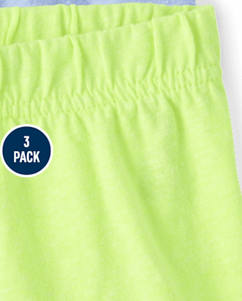 Lot de 3 shorts chinés pour bébé garçon