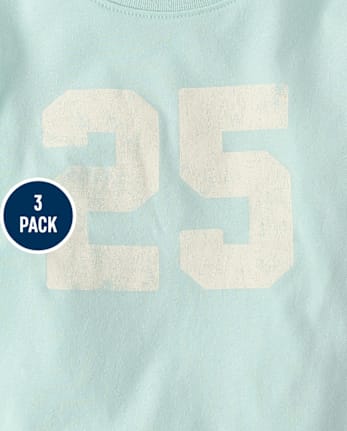 Baby And Toddler Boys Sports Tee 3-Pack