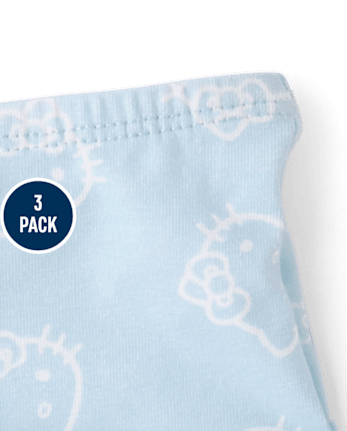 Girls Hello Kitty® Hipster Underwear 3-Pack