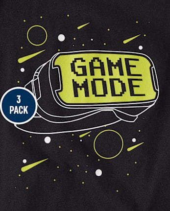 Boys Gamer Graphic Tee 3-Pack