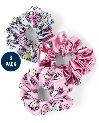Girls Hello Kitty™ Scrunchie 3-Pack