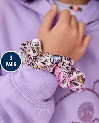 Girls Hello Kitty™ Scrunchie 3-Pack