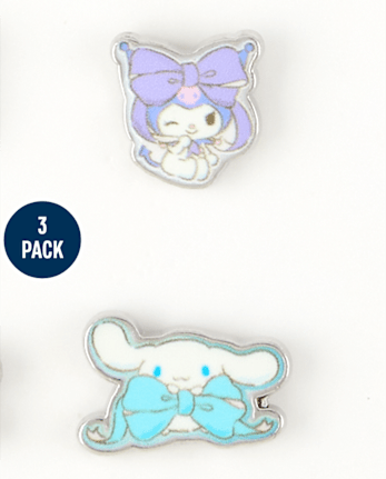 Girls Hello KittyÂ® And Friends Earrings 3-Pack