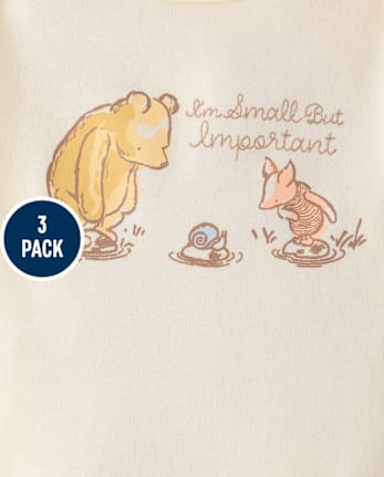 Baby Winnie The Poohâ¢ Bodysuit 3-Pack