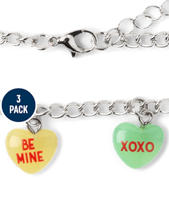 Girls SweetheartsÂ® Choker Necklace 3-Pack