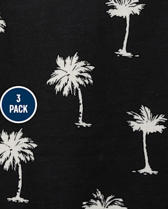 Lot de 3 débardeurs tropicaux pour petites filles