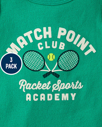 Baby And Toddler Boys Graphic Tank Top 3-Pack