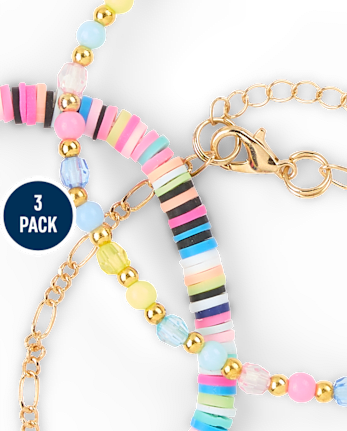 Girls Love Anklet 3-Pack