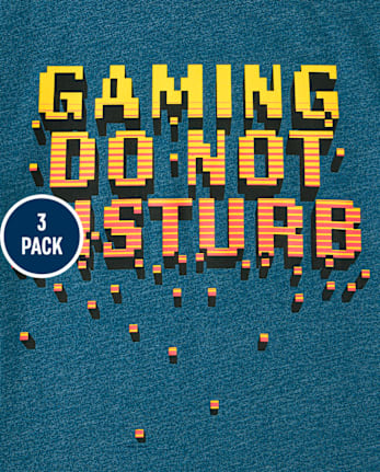 Boys Gaming Graphic Tee 3-Pack