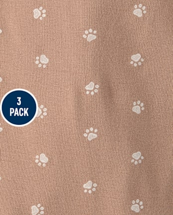 Baby Boys Embroidered Bear Bodysuit 3-Pack