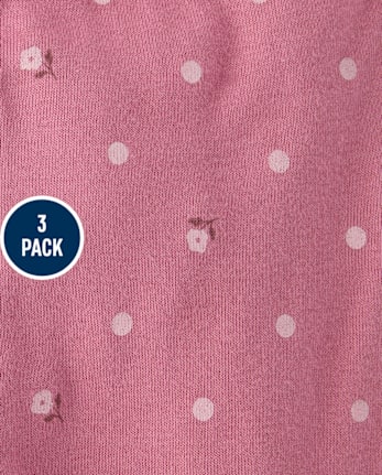 Baby Girls Deer Pants 3-Pack