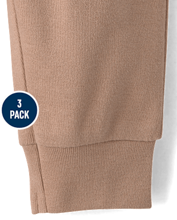 Baby Boys Bear Pants 3-Pack