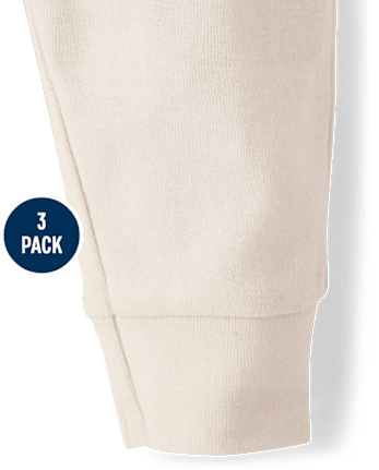 Baby Striped Pants 3-Pack