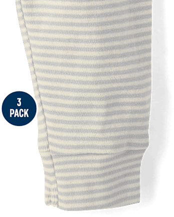 Baby Striped Pants 3-Pack