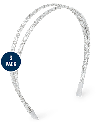 Girls Heart Headband 3-Pack - MULTI CLR