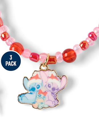 Girls Stitch™ Holiday Beaded Bracelet 3-Pack - MULTI CLR