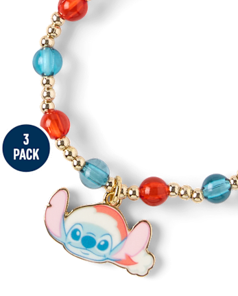 Girls Stitch™ Holiday Beaded Bracelet 3-Pack - MULTI CLR