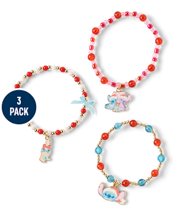 Girls Stitch™ Holiday Beaded Bracelet 3-Pack - MULTI CLR